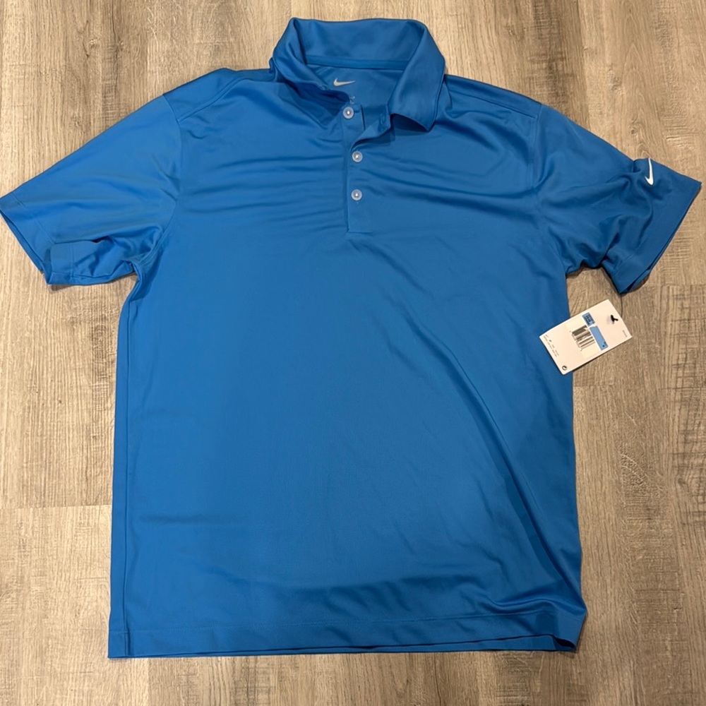 Nike Blue Performance Polo Shirt